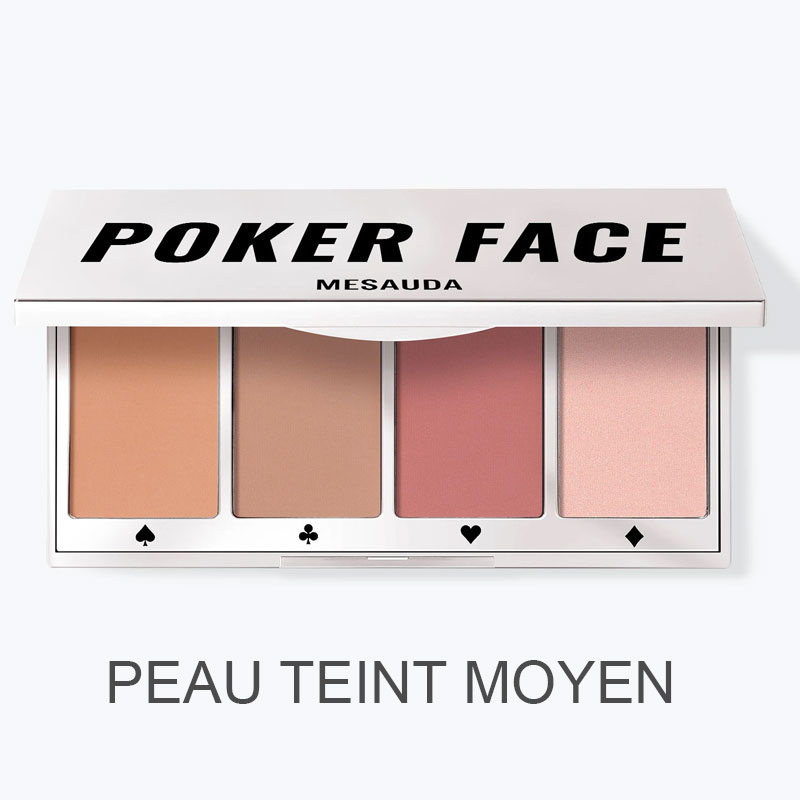 Mesauda Palette Poker Face Medium 02 4x5gr
